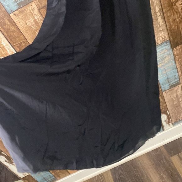 Ba&sh XS black long sleeve ruffle midi dress - Picture 9 of 16